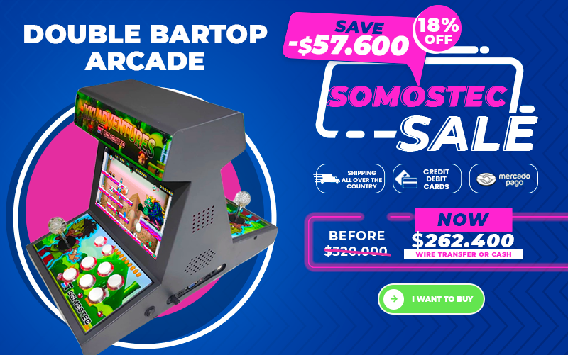 Double Bartop Arcade
