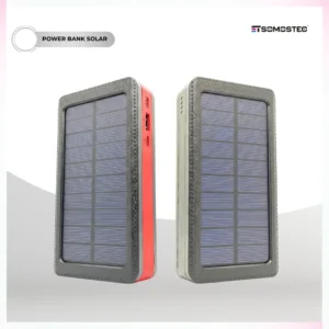 ☀️ Power Bank Solar Portátil de Alta Resistencia – Cargador Ecológico Outdoor con Panel Solar Integrado, Indicador LED y Cable USB 🔋