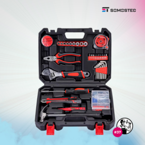 Kit de Herramientas Para el Hogar de 37 Piezas