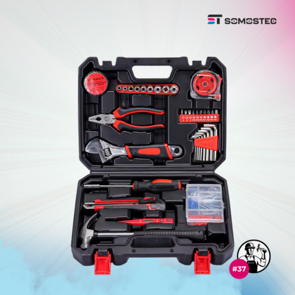 Kit de Herramientas Para el Hogar de 37 Piezas