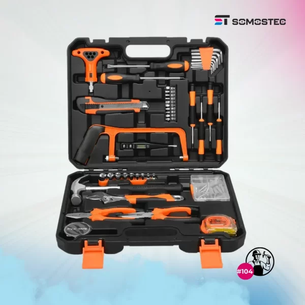 Set de Herramientas de 104 Piezas: Completo y Versátil