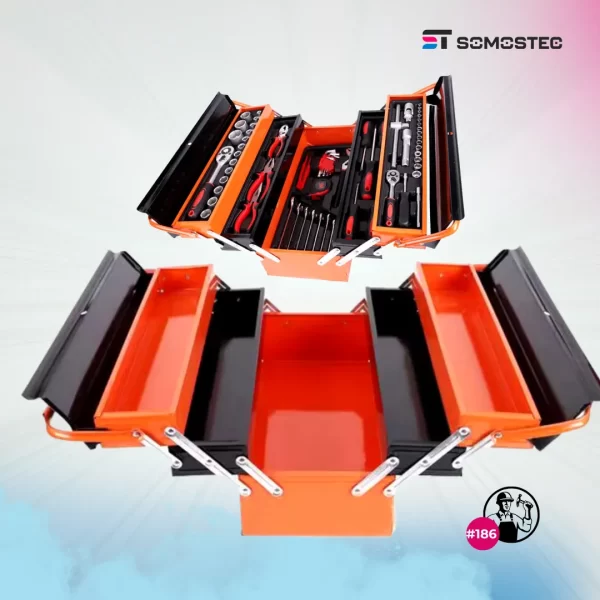 Caja de Herramientas Con set de 168 Piezas - Imagen 2