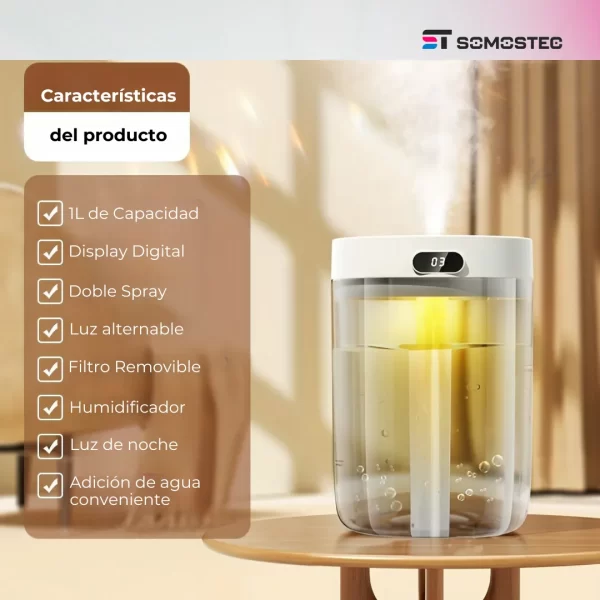 Humidificador de doble Spray - Imagen 13