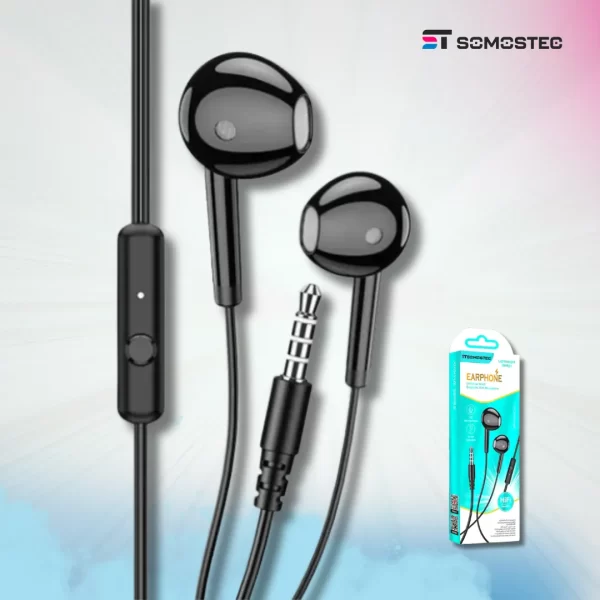 Auriculares con Micrófono KSC-1301 Negro