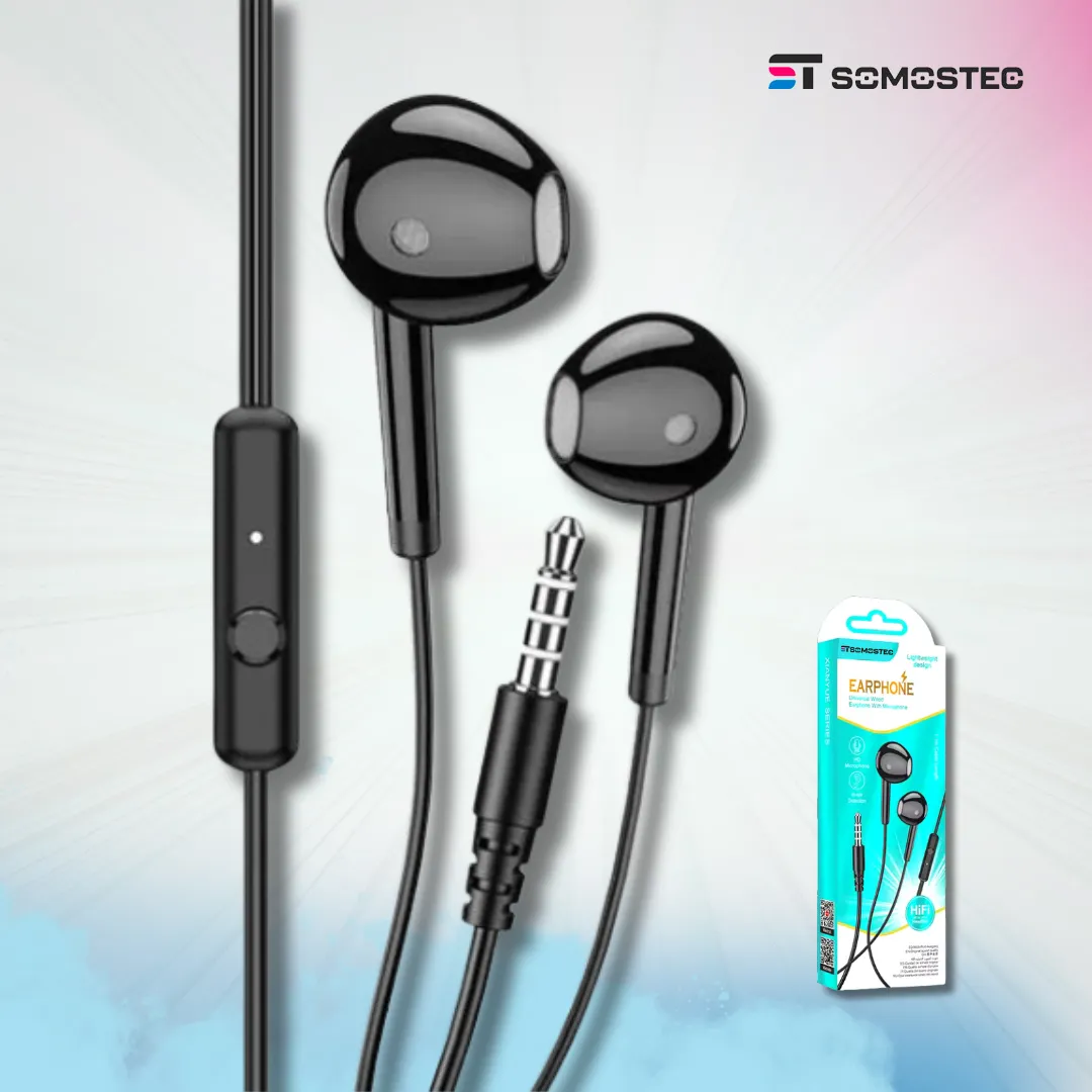 Auriculares con Micrófono KSC-1301 Negro