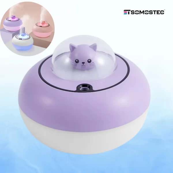 Humidificador Nave Gatito