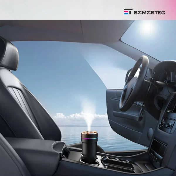 Humidificador con proyector de estrellas para auto - Imagen 10