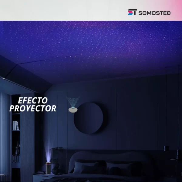Humidificador con proyector de estrellas para auto - Imagen 5