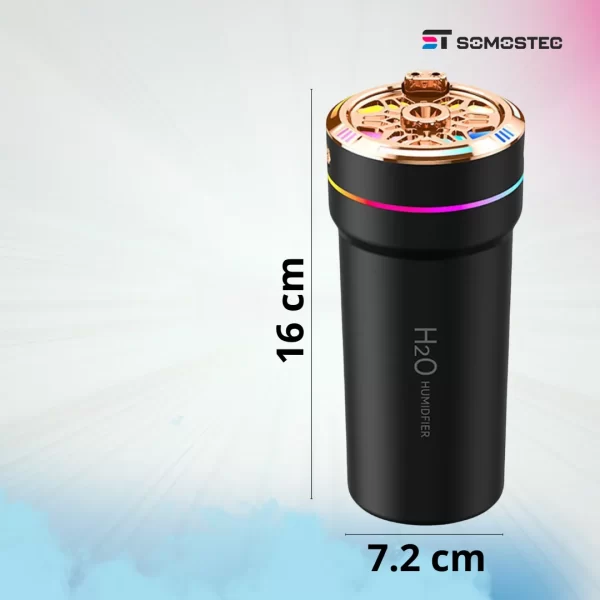 Humidificador con proyector de estrellas para auto - Imagen 7