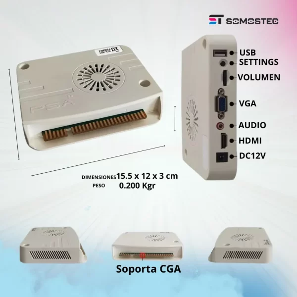 Placa Consola Arcade Pandora Saga JAMMA - Imagen 4