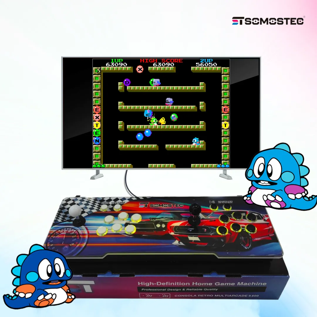 🕹️ Tablero Arcade ST-9800 Pandora Box DX Furiosa – Sistema Multijuegos HD para 2 Jugadores (5 Estilos Intercambiables) 👾