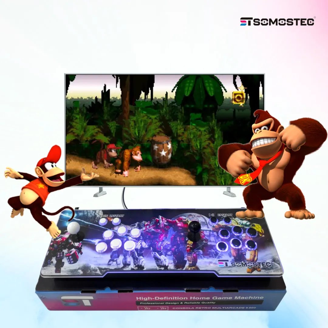 🕹️ Tablero Arcade ST-9800 Pandora Box DX Space bot – Sistema Multijuegos HD para 2 Jugadores (5 Estilos Intercambiables) 👾