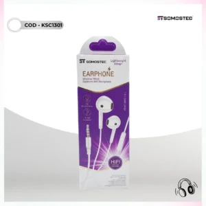 🎧 Auriculares con Cable KSC1301 – Sonido HiFi y Micrófono HD (Conector Universal 3.5mm) 🔌