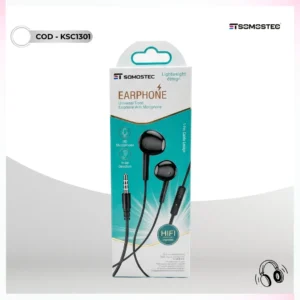 🎧 Auriculares Intraurales con Cable KSC1301 – Sonido HiFi y Micrófono HD (Conector Universal 3.5mm) 🔌