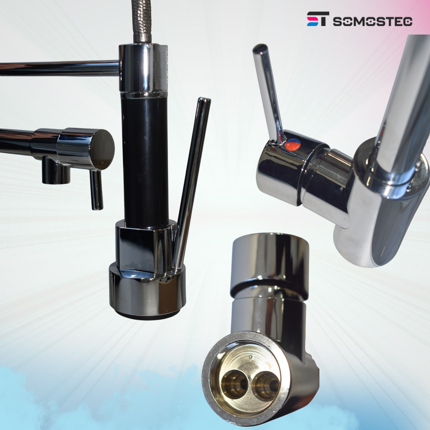 MONOCOMANDO EXTENSIBLE GOURMET PLATA GF-01 - Imagen 7