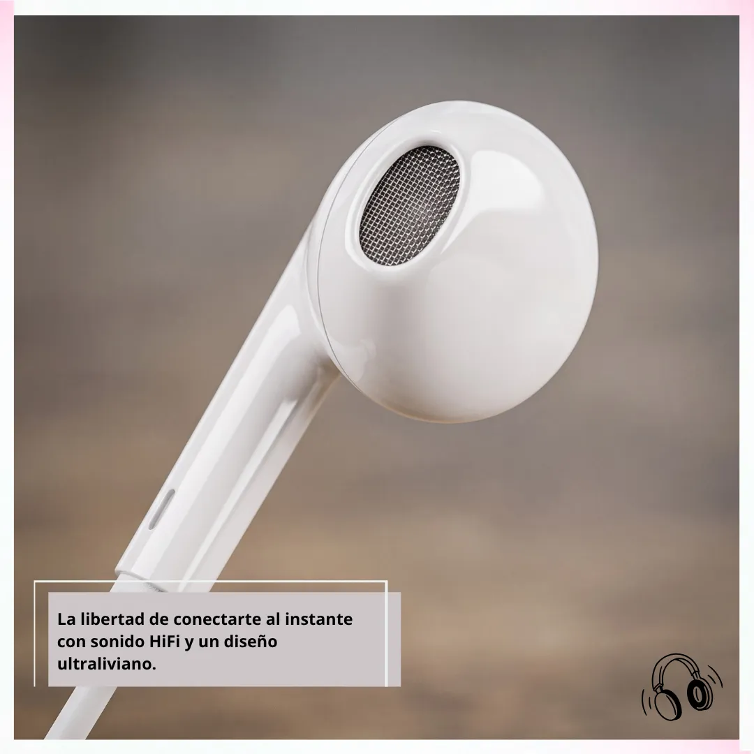 🎧 Auriculares con Cable KSC1301 – Sonido HiFi y Micrófono HD (Conector Universal 3.5mm) 🔌 - Imagen 2