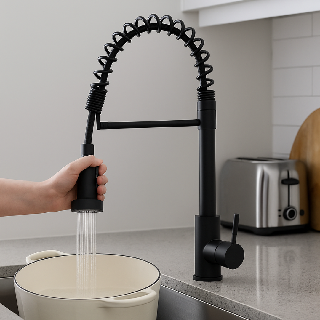 MONOCOMANDO EXTENSIBLE GOURMET NEGRA GF-025