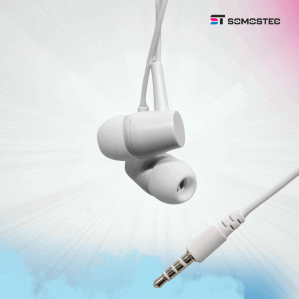 Auriculares con Micrófono ST 22 BLANCO