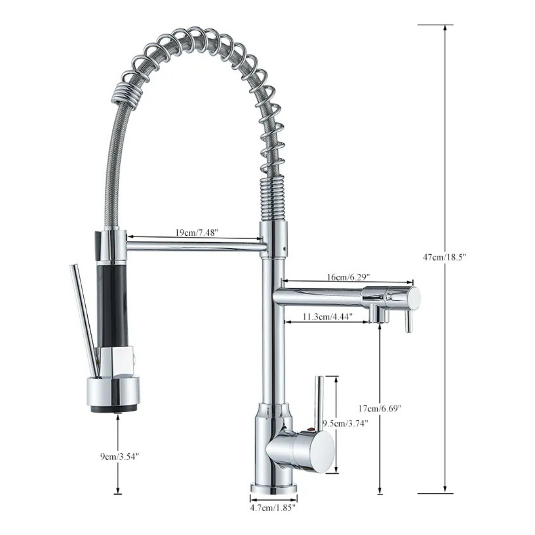 MONOCOMANDO EXTENSIBLE GOURMET PLATA GF-01 - Imagen 5