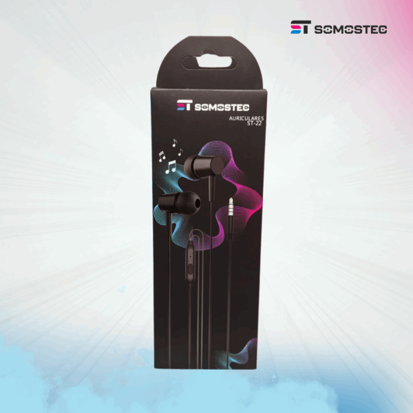 Auriculares con Micrófono ST 22 NEGRO - Imagen 4