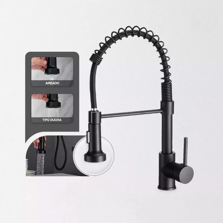 MONOCOMANDO EXTENSIBLE GOURMET NEGRA GF-025 - Imagen 4