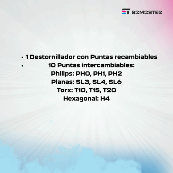 Blister Destornillador Recambiable Modelo 021 - Imagen 2