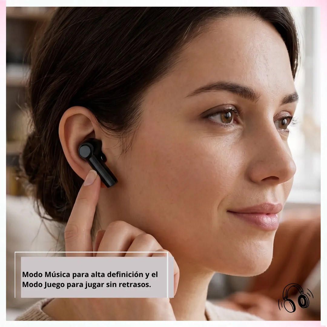 🎧 Auriculares Inalámbricos Gaming M28 – Bluetooth 5.3 con Doble Modo y Pantalla LED 🔋 - Imagen 3