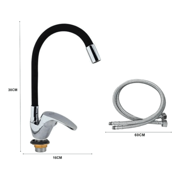 MONOCOMANDO FLEXIBLE COCINA GF02 - Imagen 4