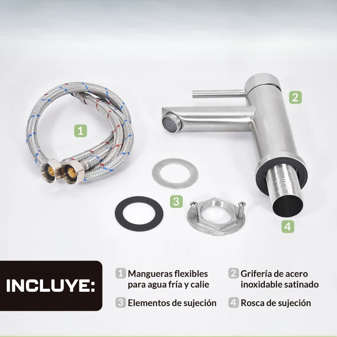 MONOCOMANDO BAÑO RECTA GF-014 - Imagen 2