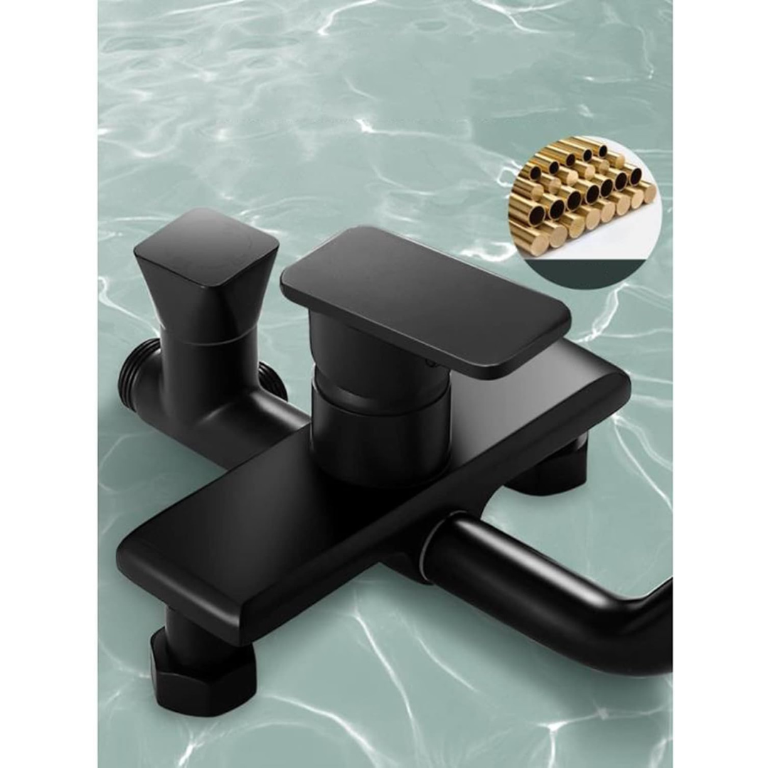 DUCHA COLUMNA EXTERIOR NEGRA GF-019 - Imagen 4