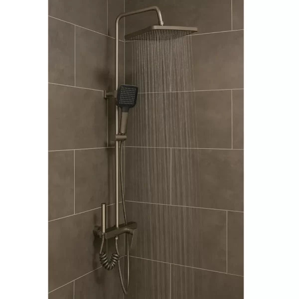 COLUMNA DE DUCHA DOBLE DUCHADOR GF023 - Imagen 2