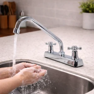 GRIFERIA MEZCLADORA PICO CURVA ABIERTA ESTRELLA GF032