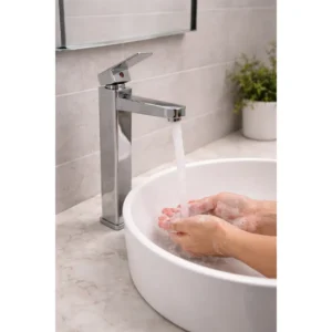 MONOCOMANDO BAÑO CUBO PICO ALTO GF033