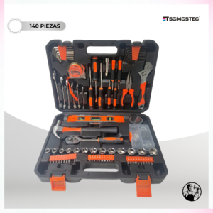 MODELO 043 SET DE HERRAMIENTAS X 140 PIEZAS