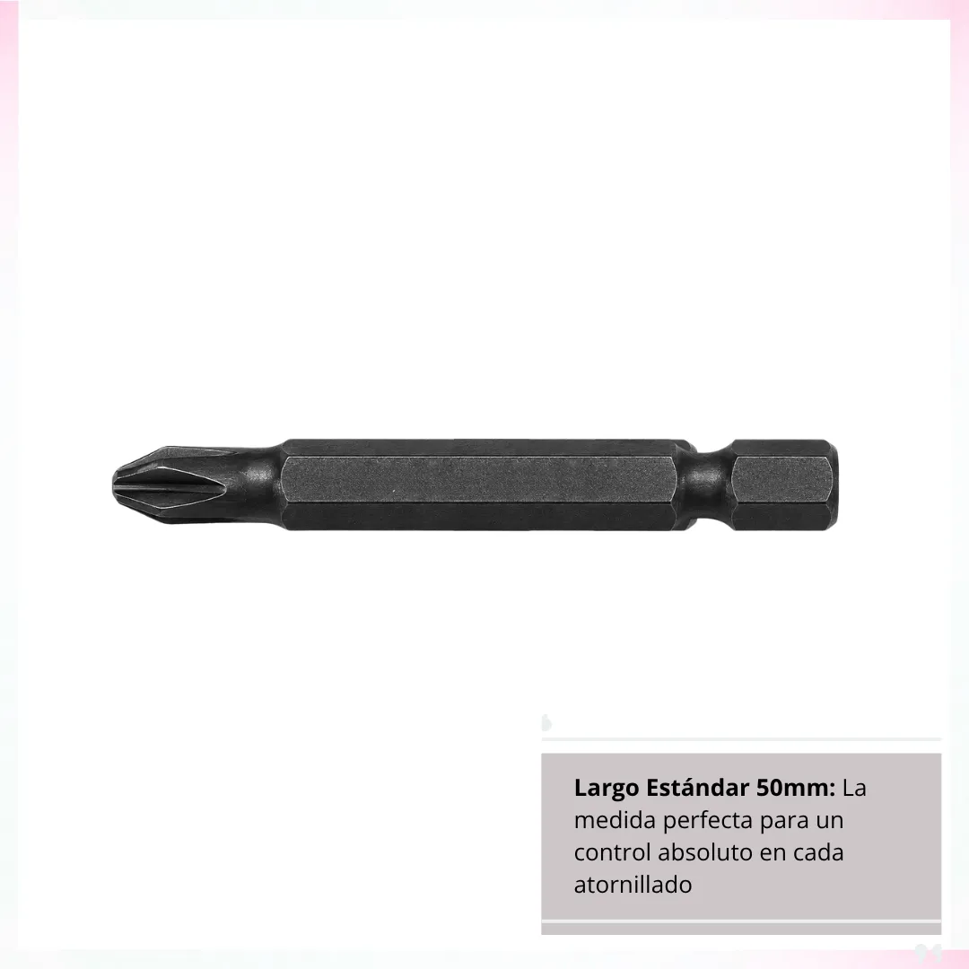 BLISTERS PUNTA PH2 LARGA SIMPLE 50 MM (10 BLISTERS) COD-1026 - Imagen 3