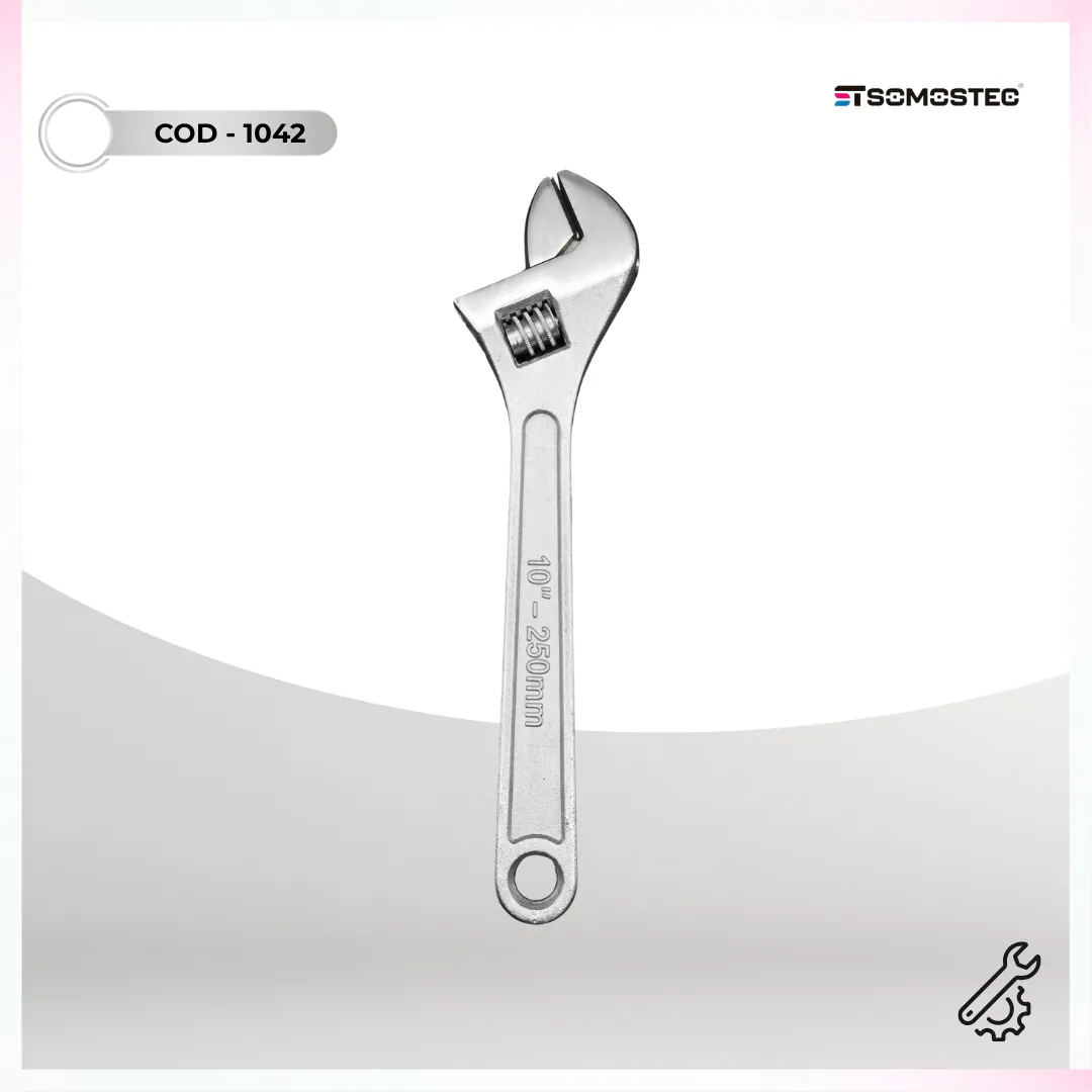 LLAVE FRANCESA 10"(CAJA-6U) COD-1042