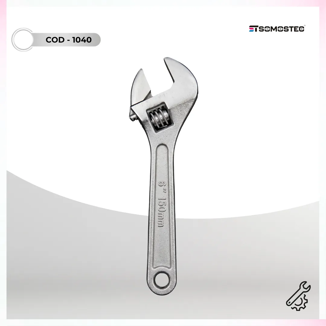 LLAVE FRANCESA 6"(CAJA-6U) COD-1040