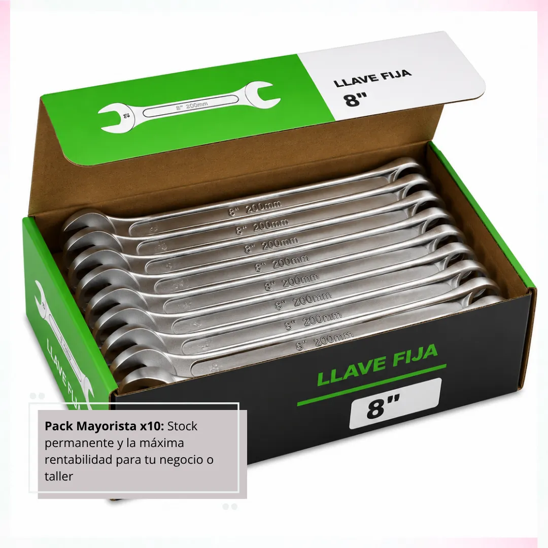 LLAVE FIJA 8"(10U) COD-1043 - Imagen 4