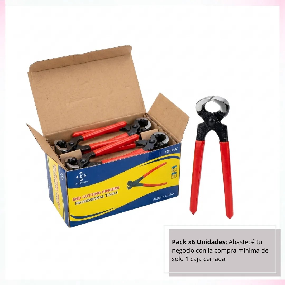 TENAZA 6" (CAJA 6U) COD-1029 - Imagen 5