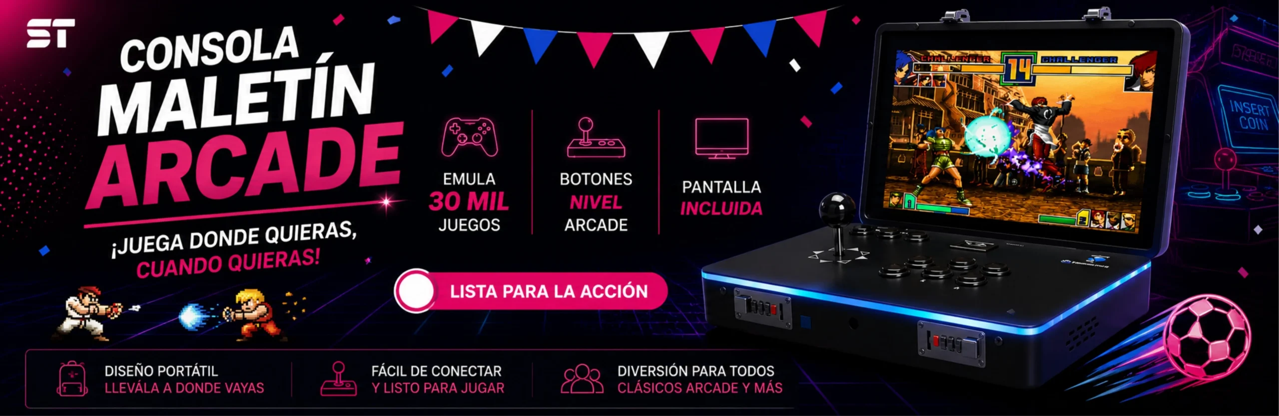 Arcade con Pantalla