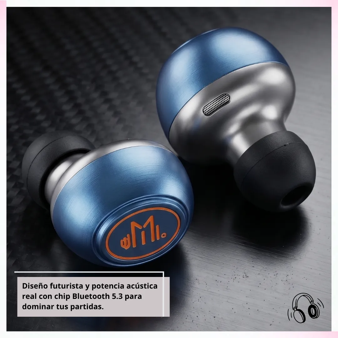 🎧 Auriculares Inalámbricos Gaming M48 – Bluetooth 5.3 con Cancelación de Ruido 🔋 - Imagen 2